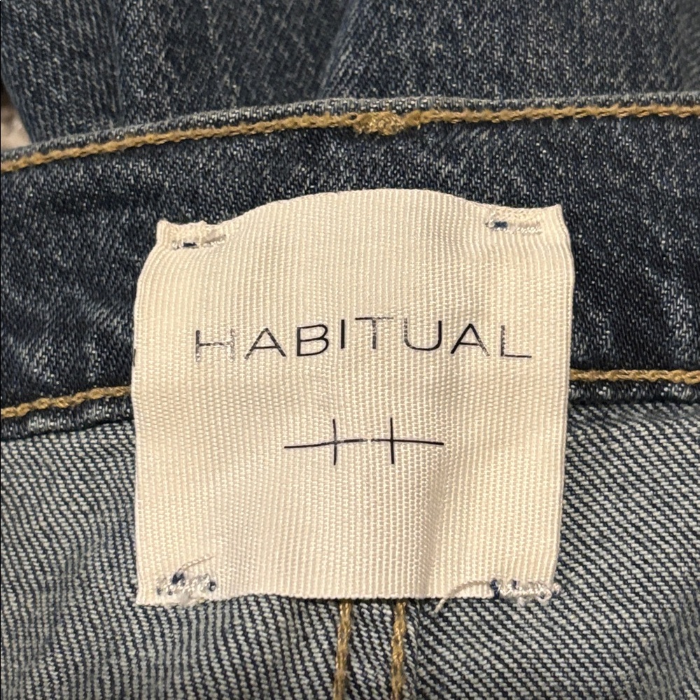 NWT Habitual Peyton Cuffed Straight Leg Jeans 27 - Picture 10 of 15